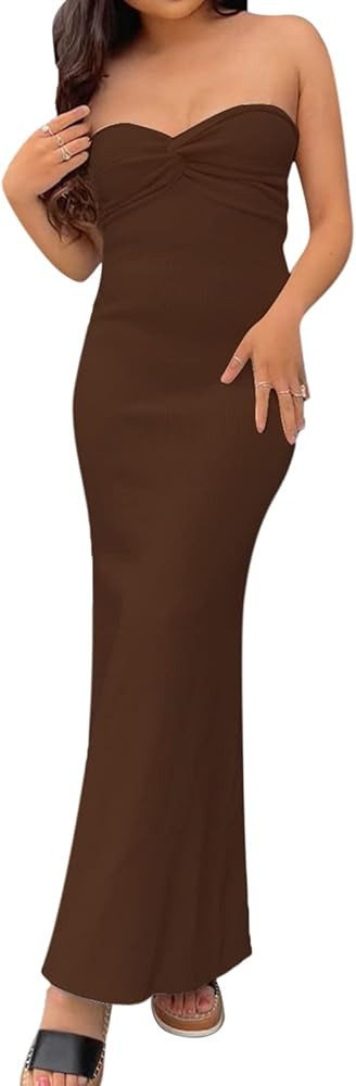 NUFIWI Women Sexy Tie Dye Mini Dress Rib Knitted Sleeveless Bodycon Short Dress Summer Y2K Street... | Amazon (US)