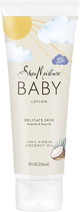 SheaMoisture Baby Lotion 100% Virgin Coconut Oil for Baby Skin Baby Lotion Clear Skin Moisturizer... | Amazon (US)