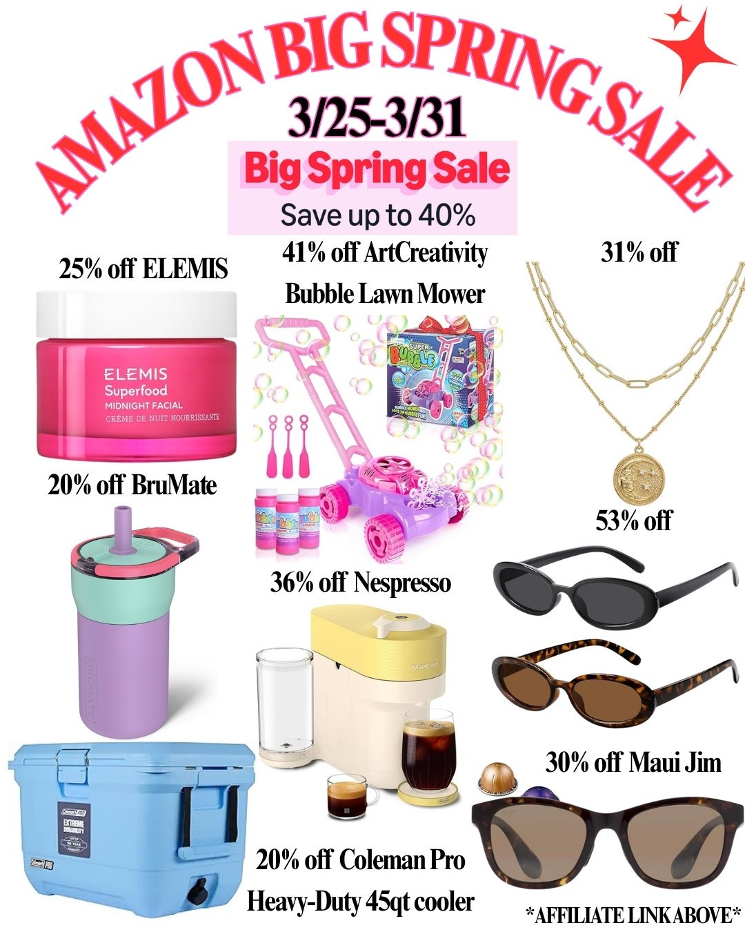 Amazon big spring sale 

#LTKSeasonal #LTKBeauty #LTKSaleAlert