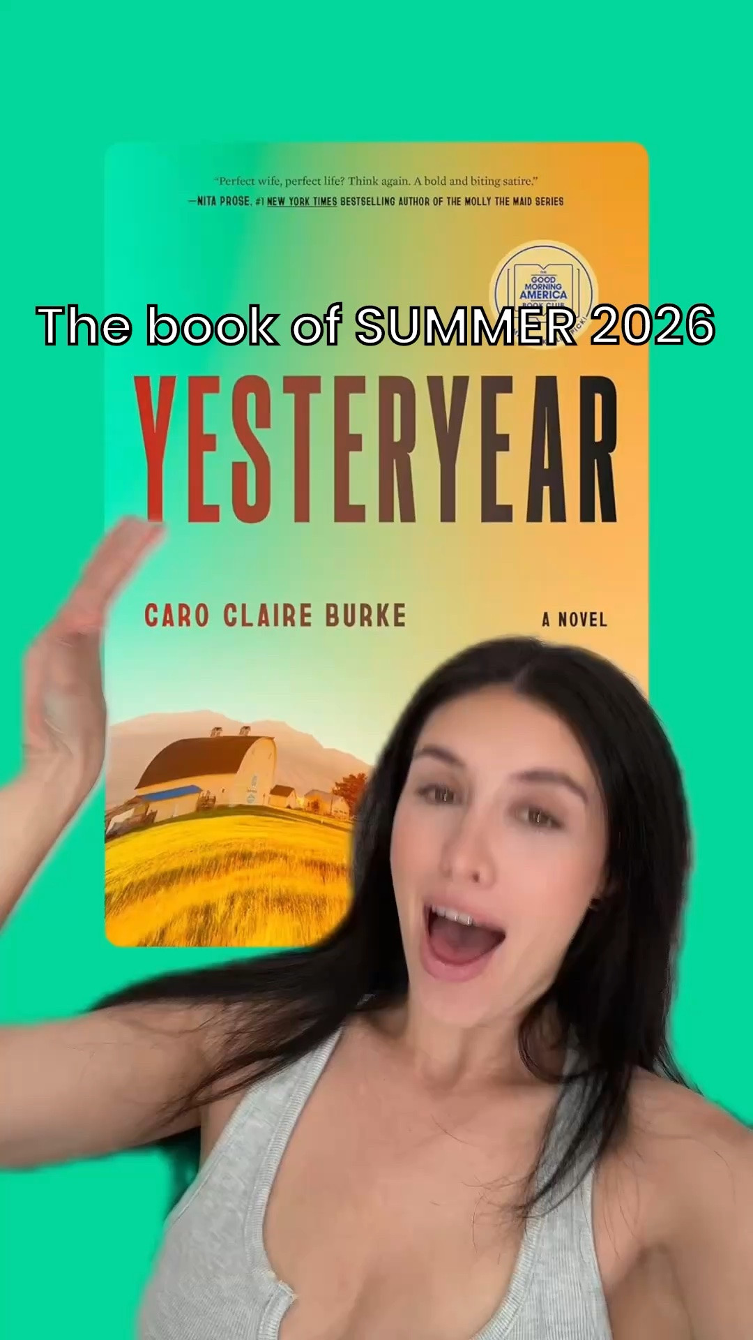 Yesteryear is such a good book and so in touch with the conversations and concerns we’re having right now in 2026 about influencers, family vloggers, and trad wife culture. This is a fictional story about a bad person so I don’t think there is anything to be defensive about. We should be able to have conversations about healthy online behavior and how to protect children.  Overall imo this book is entertaining and thought provoking. This book will be huge so grab your copy now! 

#booktok #bookrecs #yesteryear #tradwife

Book club, what to read, books to read, beach reads, books to read on vacation, books about influencers, fiction books, psychological thriller books, time travel books, 2026 books

#LTKdayinmylife #LTKselfcare #LTKTravel