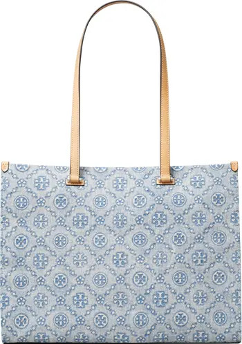 Tory Burch T Monogram Denim Tote | Nordstrom | Nordstrom