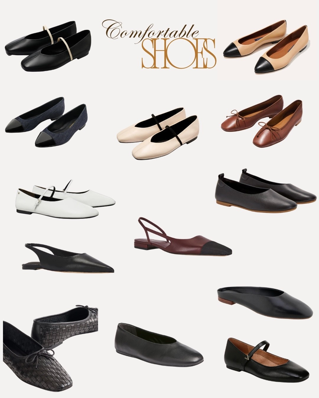 Comfortable flats 

#LTKTravel #LTKWorkwear #LTKootd