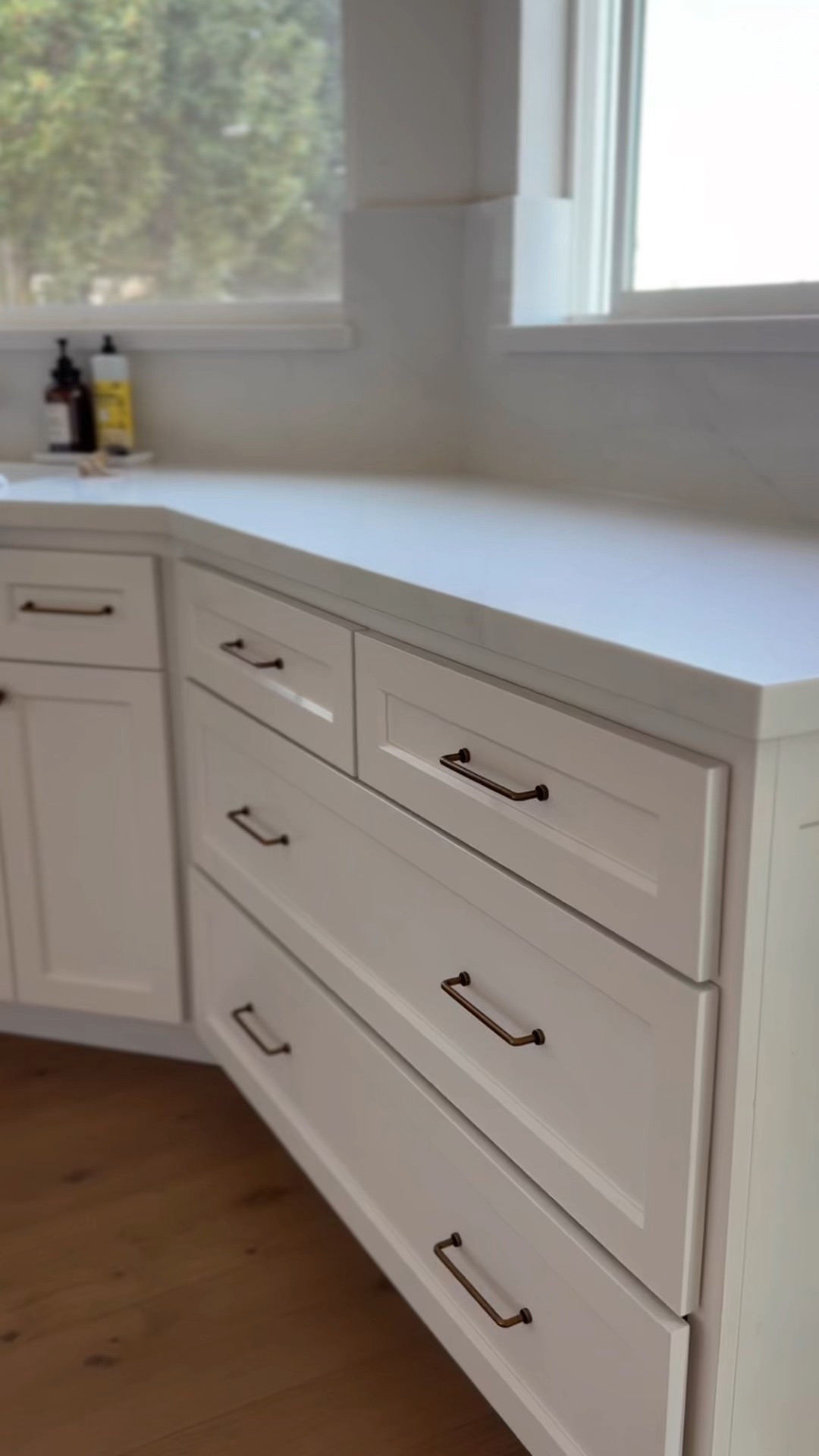 My antique brass / gold kitchen knobs & pulls! From Amazon and such great quality I love them

#LTKHome