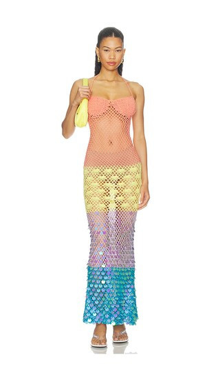superdown Hildie Crochet Maxi Dress in Multi. - size M | Revolve Clothing (Global)