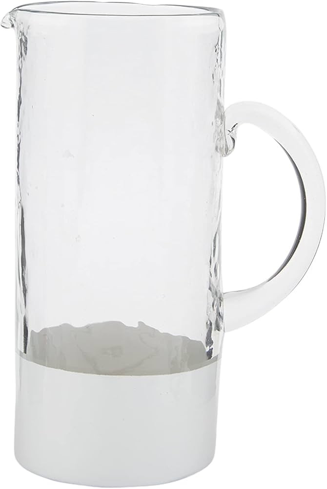 Mud Pie White/Glass Pitcher, 50 1/2 oz | Amazon (US)