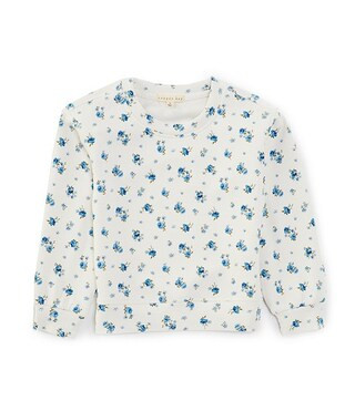 Little Girls Floral Lounge Life Sweatshirt | Dillard's