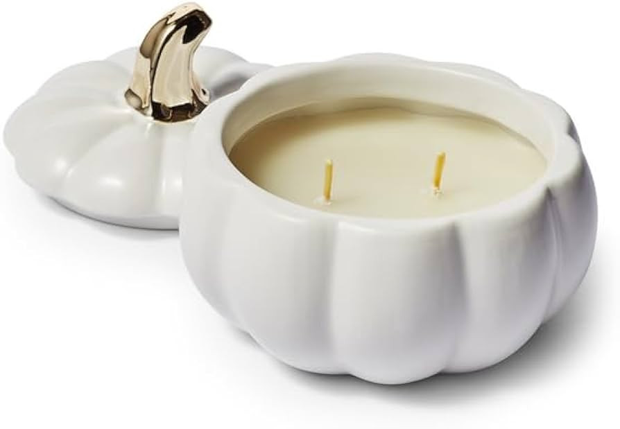 Sur La Table Figural Pumpkin Spice Candle, White | Amazon (US)