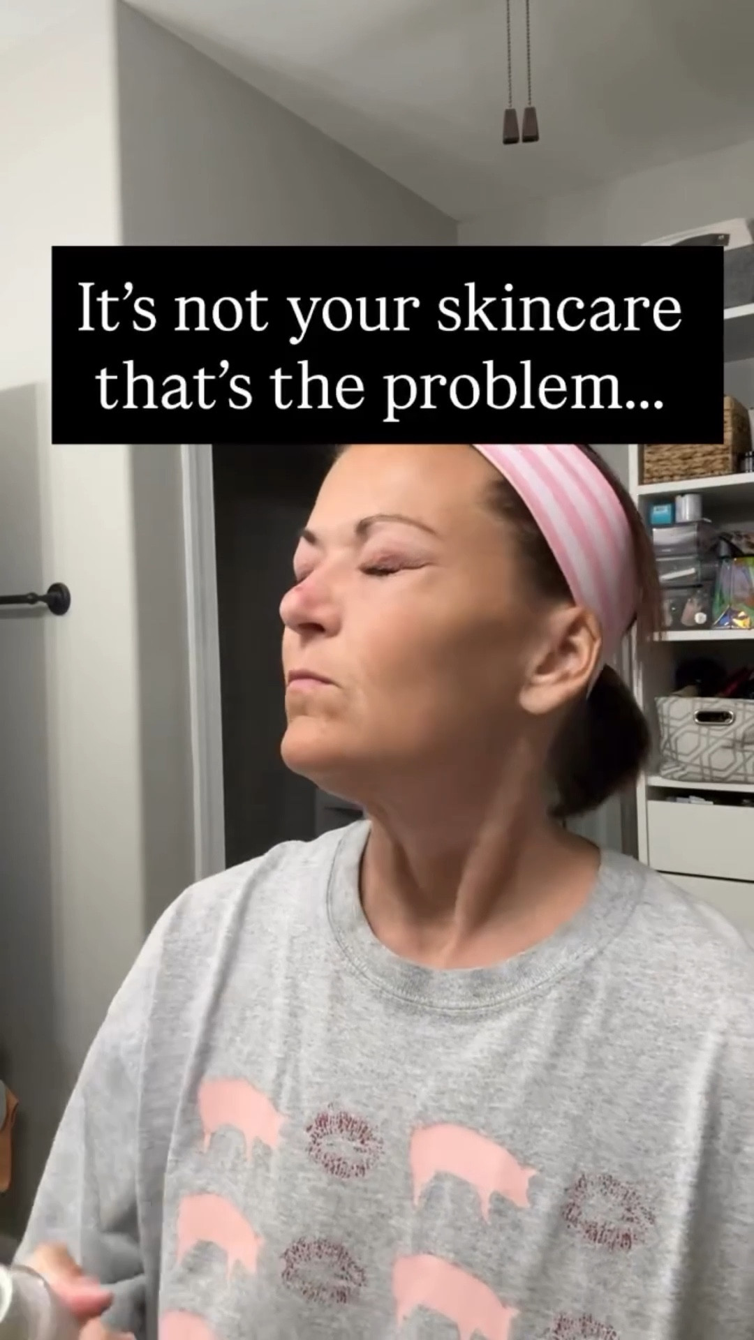 It’s not your skincare that’s the problem… it’s your inconsistency.
And I’m saying that with zero judgment — because I’ve been there.

I used to expect miracle results. Like… if my new serum didn’t make me glow like a goddess in 5 days flat, I was annoyed and ready to try something else. 🙃
But skincare isn’t magic — it’s habits.
And if you’re not doing it consistently? Even the best products can’t do much.

Truthfully, “inconsistent” used to be my middle name. I’d start strong for a few nights, skip a couple when I was tired, fall asleep in my makeup (oops), and then get frustrated that my skin wasn’t changing. Rinse and repeat.

Now? I focus on showing up for my skin most nights, not perfectly.
Because the real secret is in doing the simple stuff — cleansing, hydrating, applying a solid nighttime skincare routine — again and again. It adds up. Especially when you’re 40 and realizing that “bouncing back” takes a little more effort these days. 😅

💬 Have you ever felt like you were doing all the right things and still not seeing results?
Let’s talk about it — you’re not alone.

#SkincareOver40 #NighttimeSkincareRoutine #SkincareConsistencyMatters #ElderMillennialSkinCare #HydratedSkinTips #RealLifeBeautyRoutines #LTKBeautyFinds #SkincareThatWorks #ConsistencyOverPerfection #WomenOver35Beauty