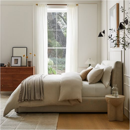 European Flax Linen Duvet Cover & Shams | West Elm (US)