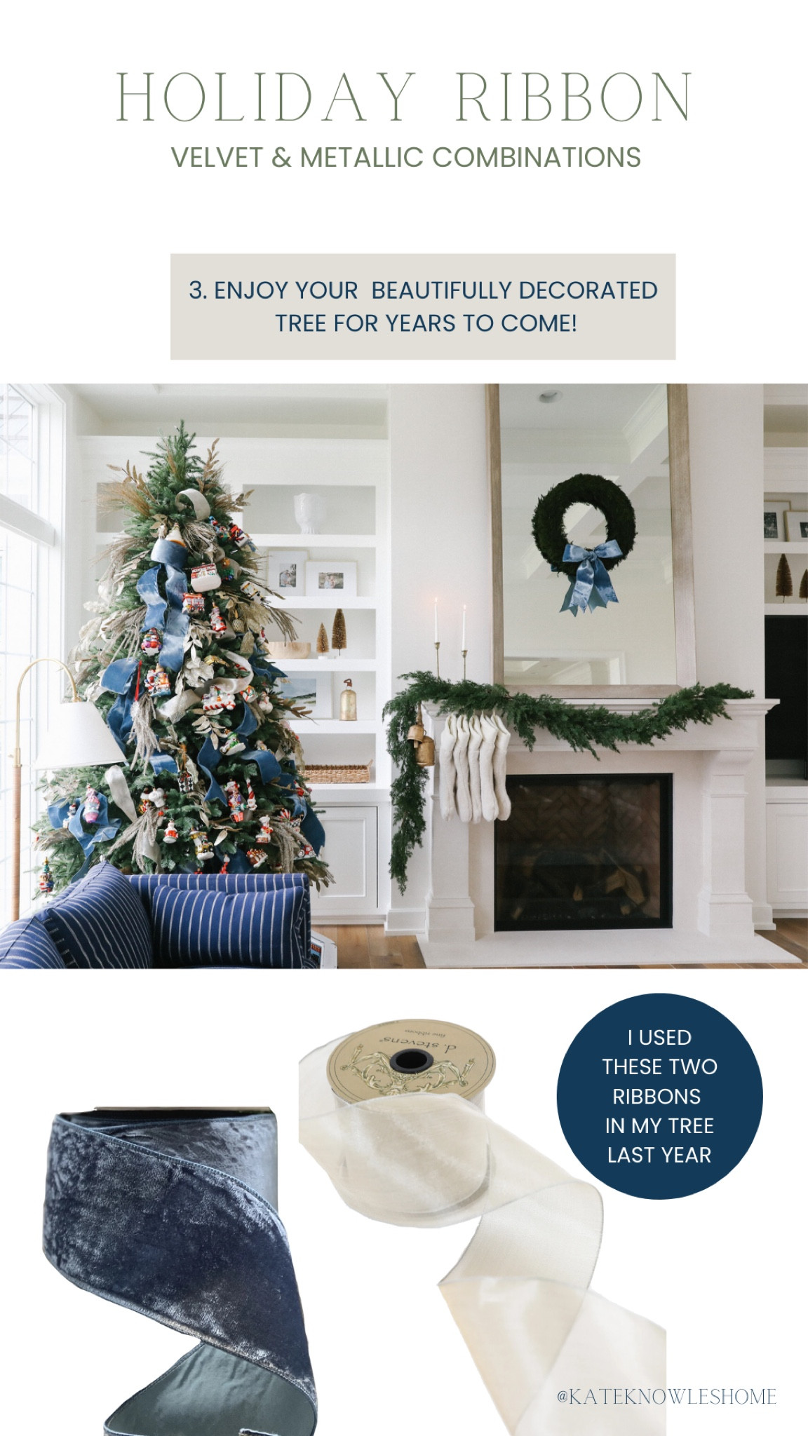 Blue Christmas ribbon, blue velvet ribbon, blue holiday ribbon, velvet ribbon, metallic ribbon, holiday ribbon, Christmas tree, wreath, decorated Christmas tree, Christmas garland, Norfolk pine garland 

#LTKhome #LTKSeasonal #LTKHoliday