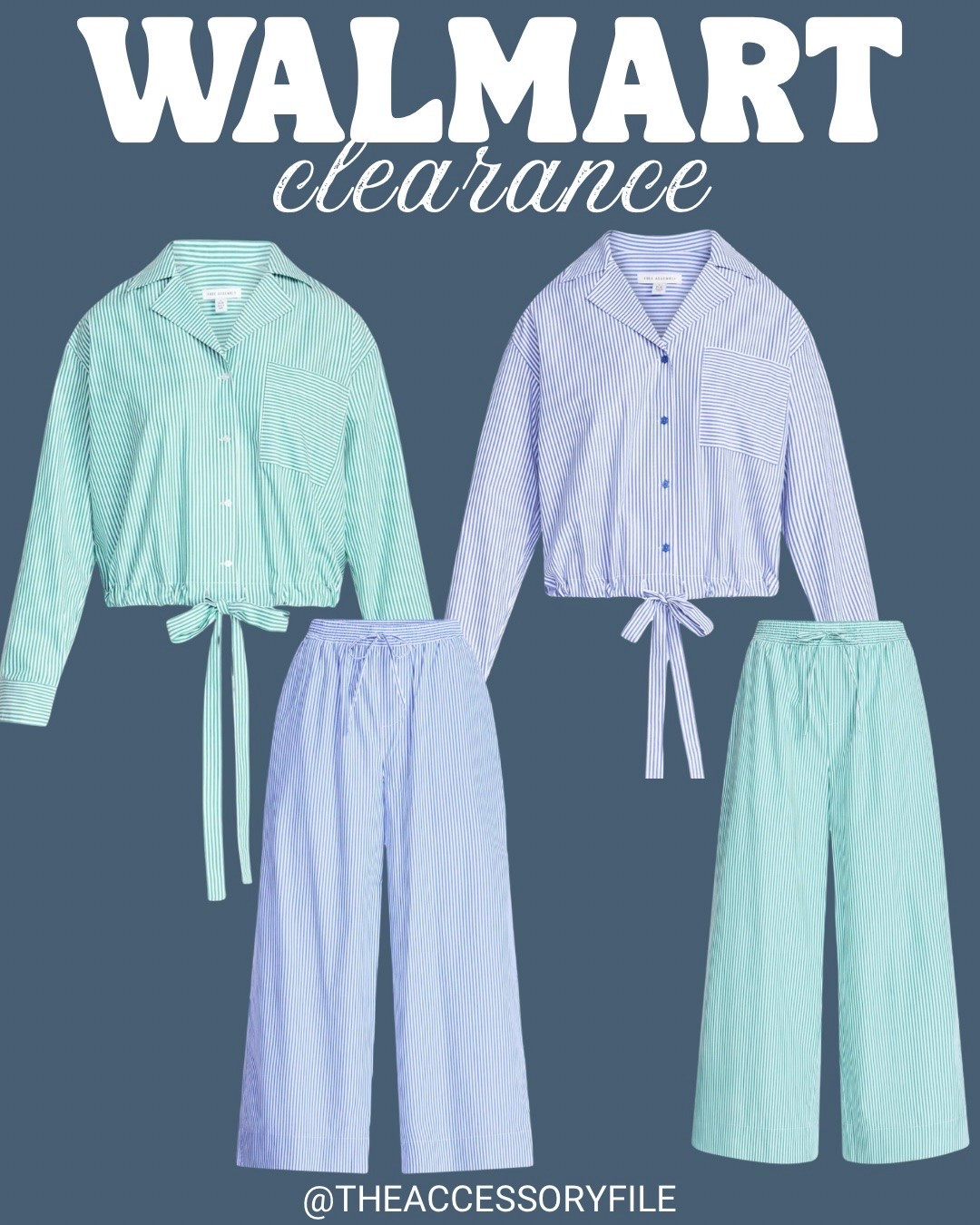 A friend just sent me a picture of someone at work wearing this green outfit and asked me to find it. So, I wanted to share it with yall, too, because it’s on an amazing sale - pieces sold separately! 

Walmart finds, Walmart style, Walmart fashion, Walmart deals, Walmart clearance

#LTKootd #LTKSaleAlert
