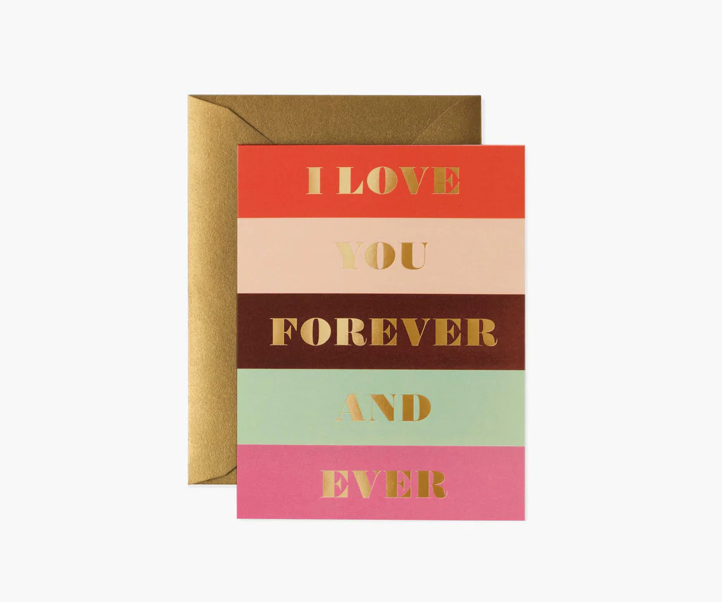 Color Block Love Greeting Card | Rifle Paper Co.