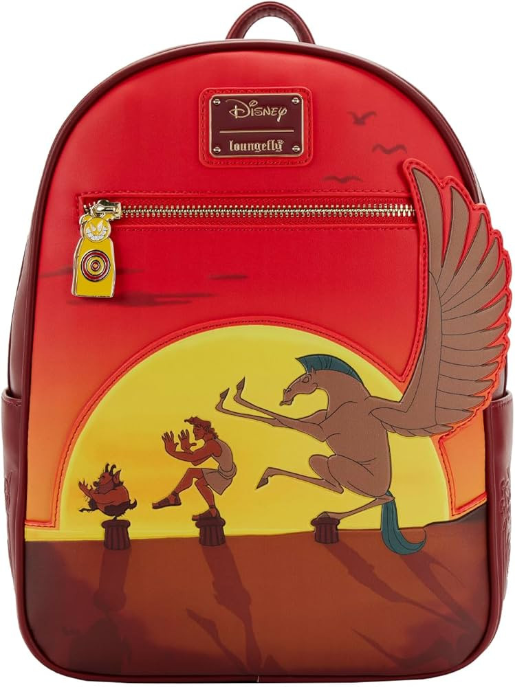 Loungefly Disney Hercules 25TH Anniversary Sunset Mini Backpack | Amazon (US)