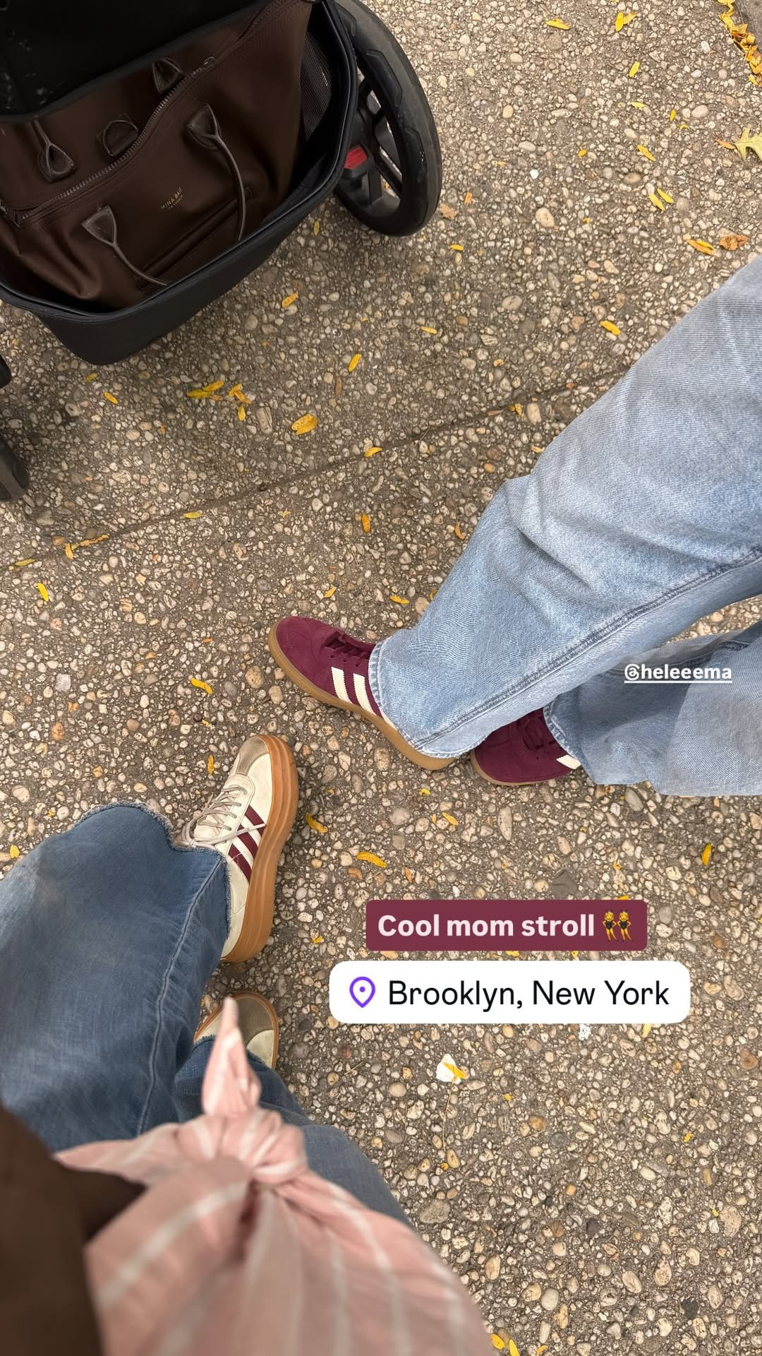 Cool mom stroll uniform 🤎👟 Loving these sneakers with relaxed denim for an easy everyday look!

#MomStyle #CoolMomStyle #MomOutfit #CasualStyle #SneakerStyle #AdidasStyle #AdidasSneakers #DenimStyle #EverydayOutfit #BrooklynStyle #StreetStyle #FallStyle #FallOutfit #LTKStyle #LTKFinds #ShopLTK 

 #LTKdayinmylife #LTKootd