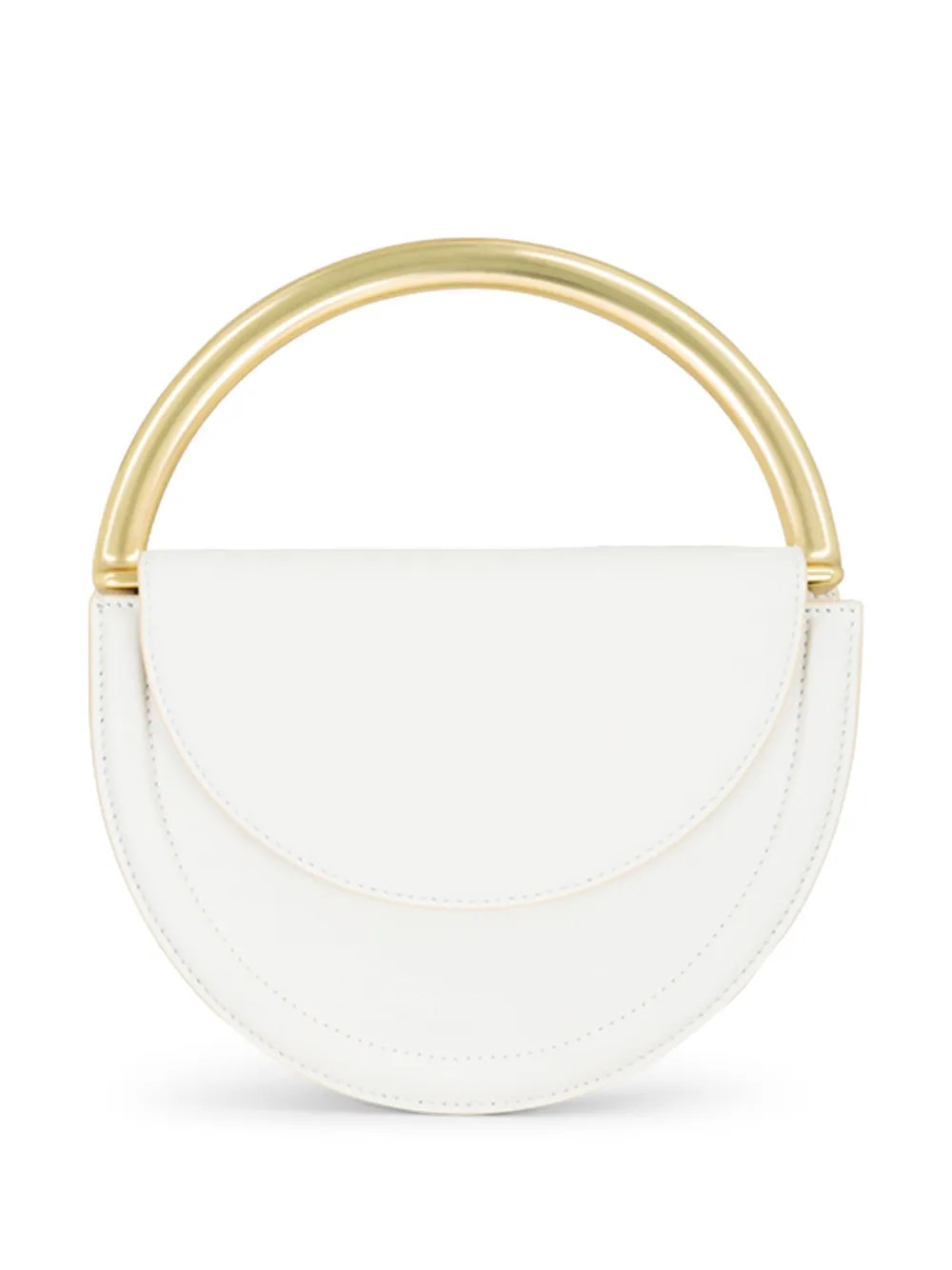 Aje Norma Crescent clutch bag - White | Farfetch Global