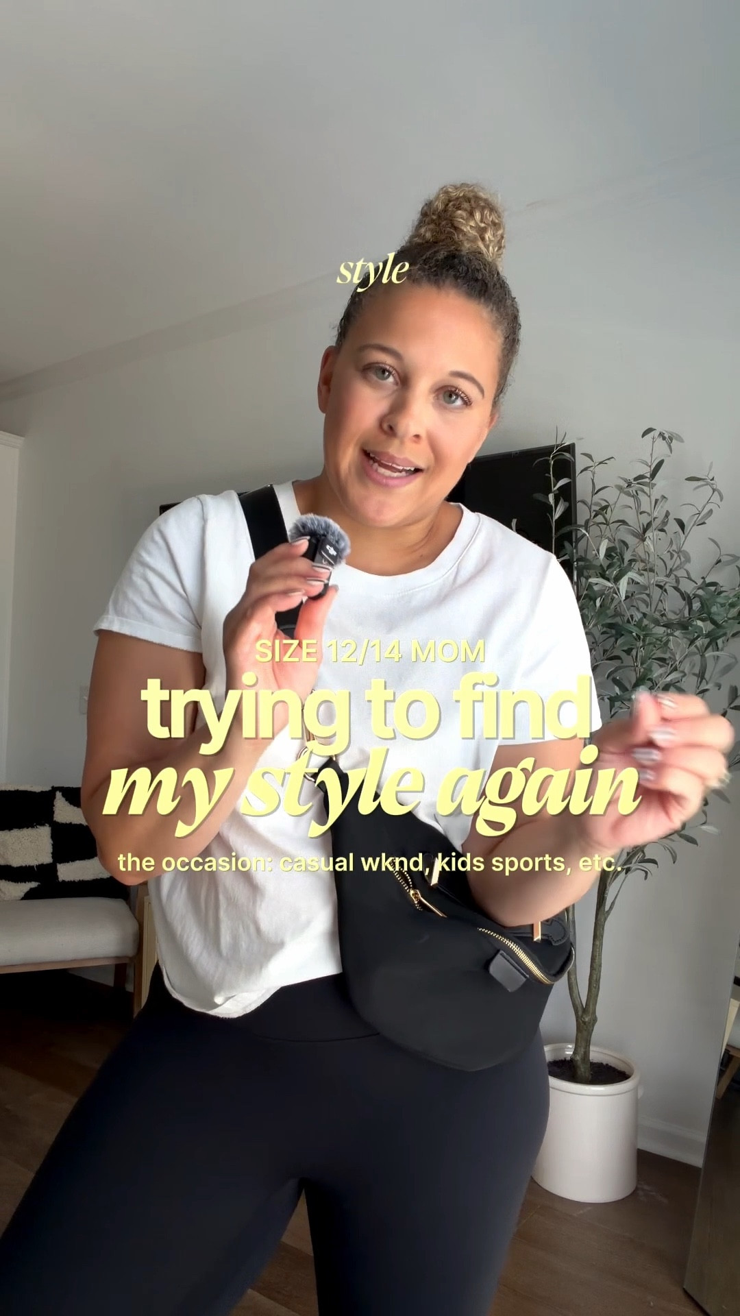 A few casual outfit ideas, midsize mom approved 