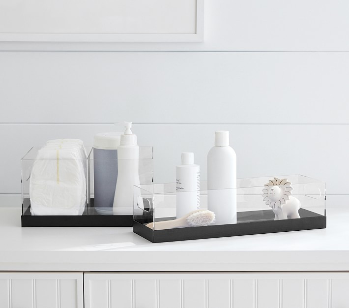 Acrylic and Metallic Nursery Storage | Pottery Barn Kids