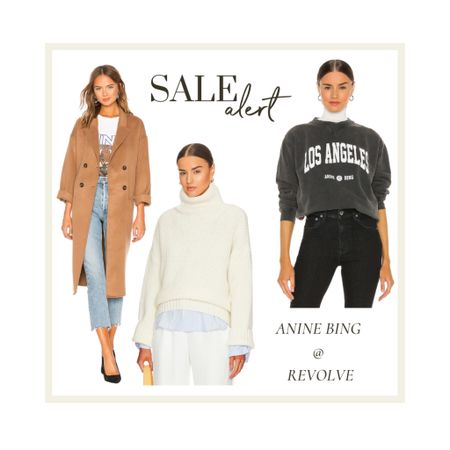 Secret Sale! I know no one wants to think about fall/winter right now, but Revolve has some of my favorite classic Anine Bing pieces on MAJOR sale! You must be signed into your account to see the pricing. 

Size down in the coat. Sweater is TTS. Size up for a roomier fit in the sweatshirt.

#LTKFind #LTKstyletip #LTKsalealert