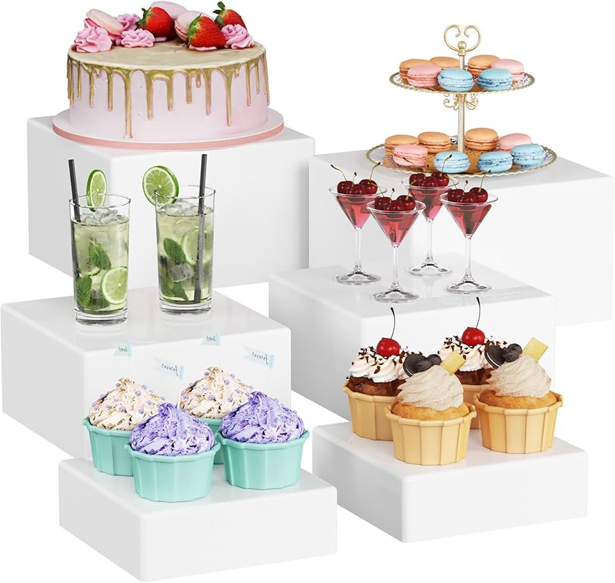 Lifewit Buffet Risers and Stands, Food Risers for Buffet Table, Catering Dessert Cake Stand for P... | Amazon (US)