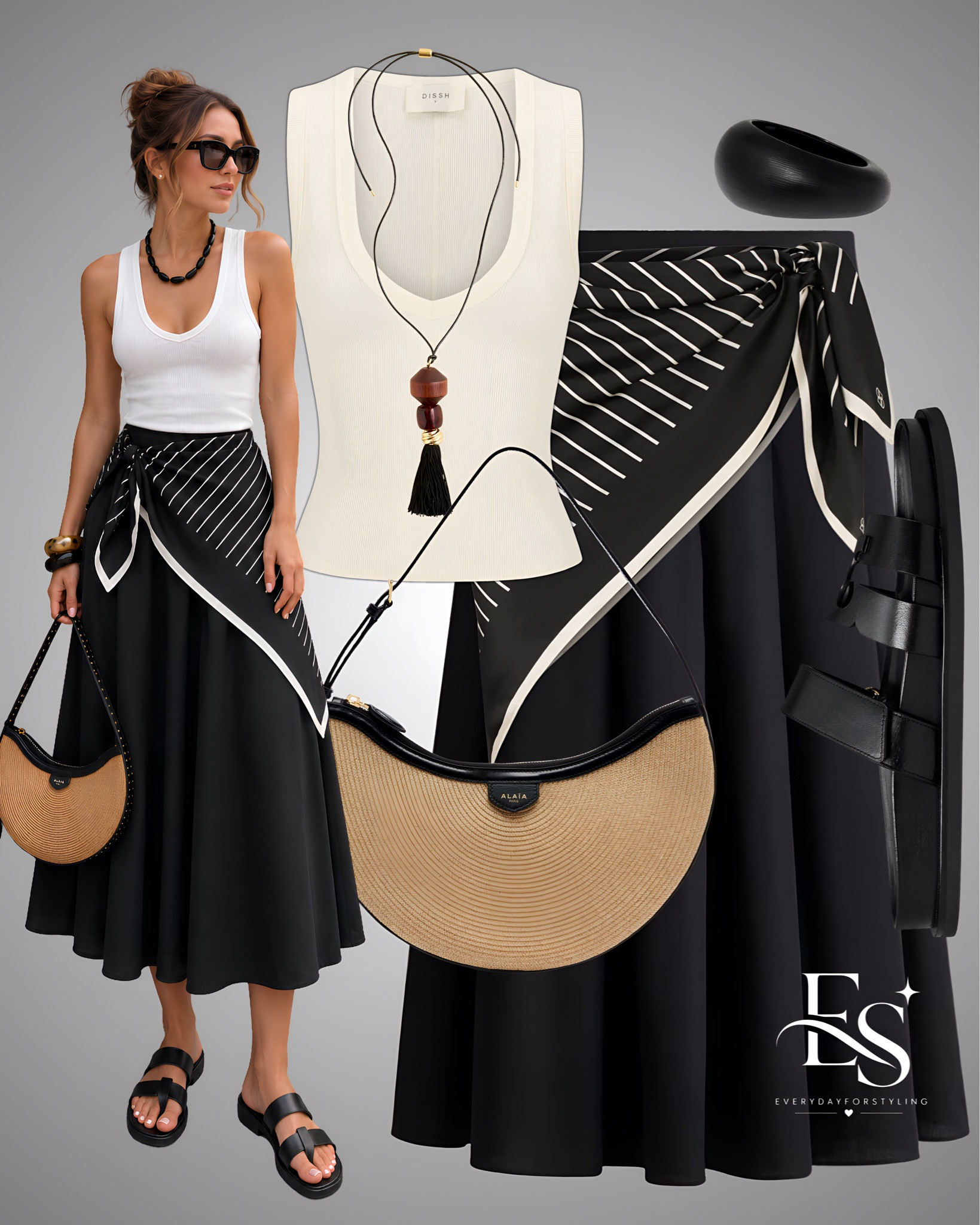 Your fav. skirt with belt scarf 🖤

#LTKSaleAlert #LTKTravel #LTKootd