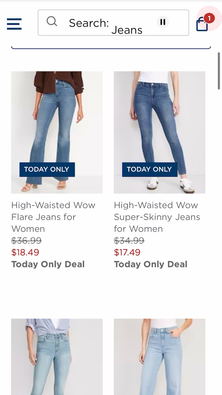 High-Waisted Wow Super-Skinny Jeans