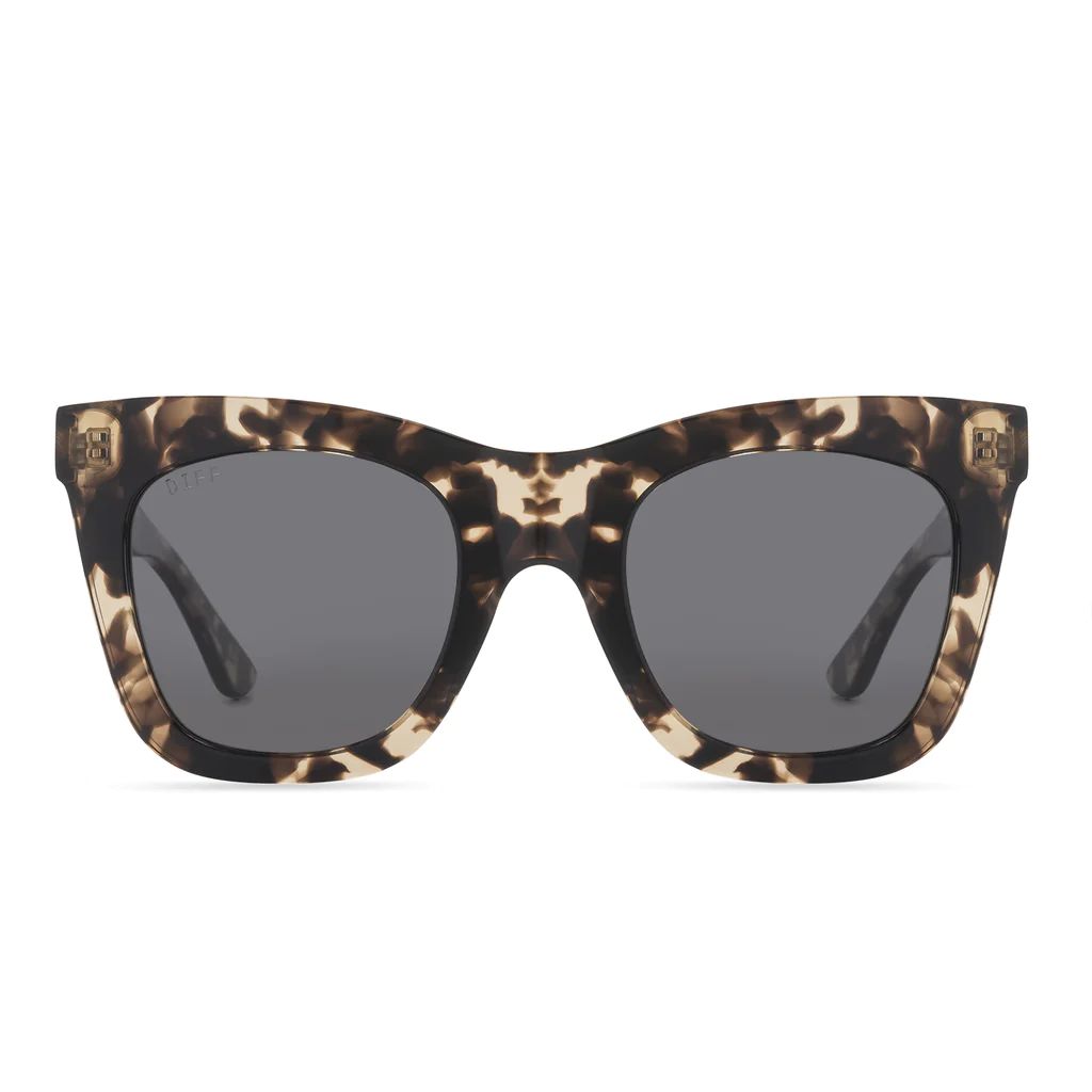 COLOR: espresso tortoise   grey   polarized sunglasses | DIFF Eyewear