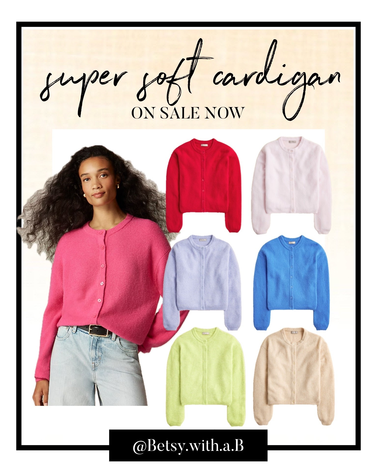 Tons of great colors on this super soft cardigan (on sale!) 
I wear a size small, and just ordered the blue for myself. 🩵


#LTKSaleAlert #LTKFindsUnder50 #LTKOver40