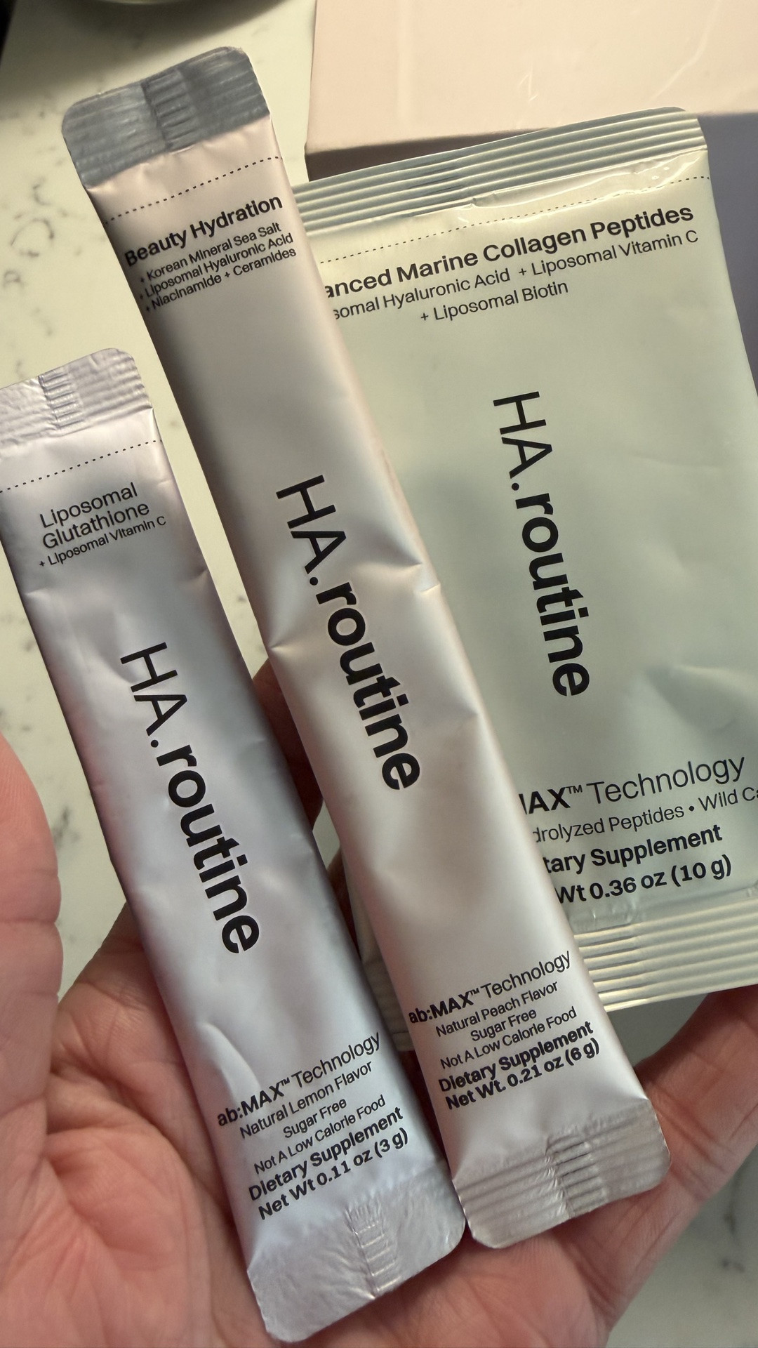 I’m so into skin supplements because they work from the inside: think a hydration drink, but with hyalaronic acid + ceramides to help your skin 🤯

@ha.routine_usa #ad

#LTKselfcare #LTKOver40 #LTKBeauty