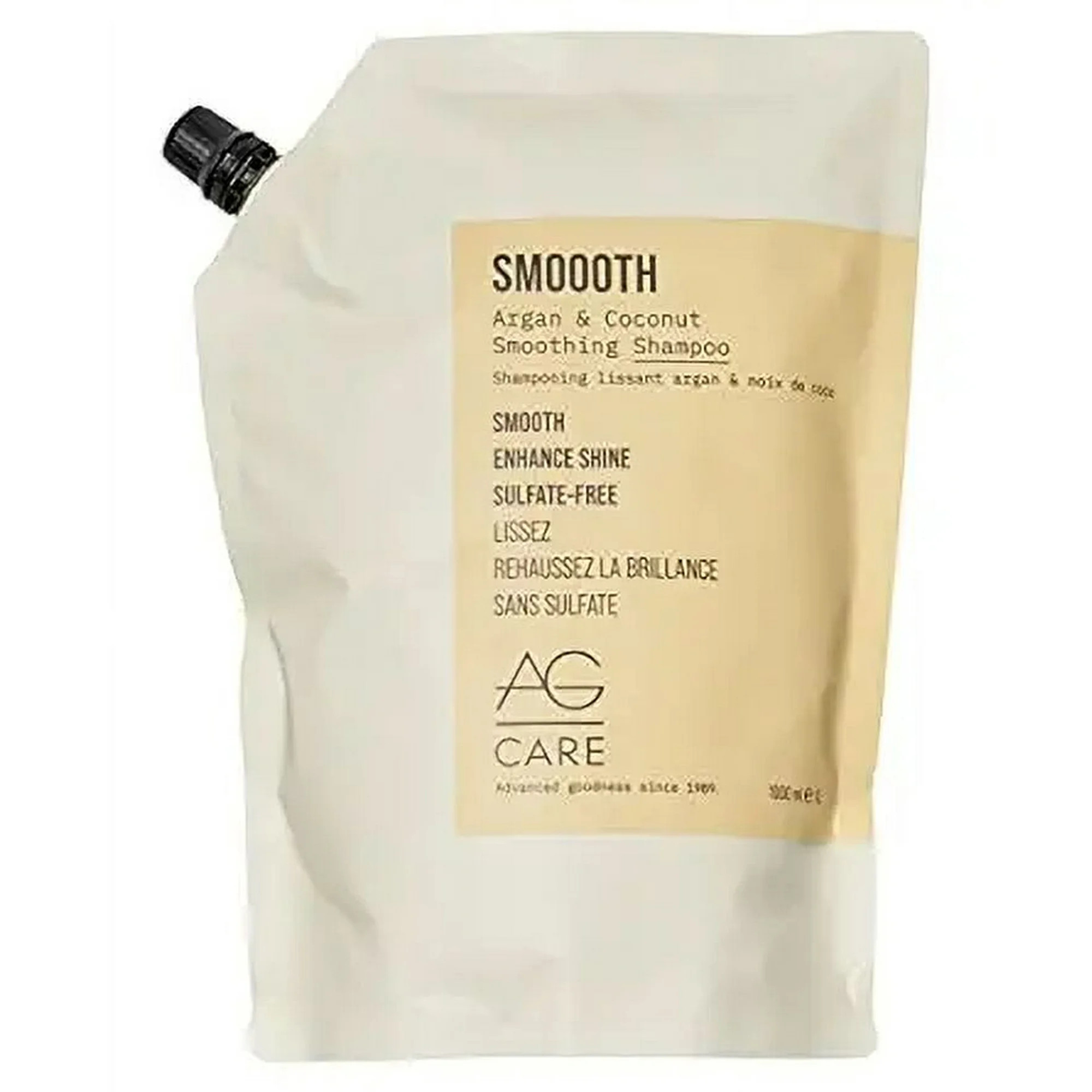 Ag Hair Care By Ag Hair Care, Smooth Sulfate-Free Argan And Coconut Shampoo (New Packaging) 33.8 Oz As Specified | Walmart (CA)