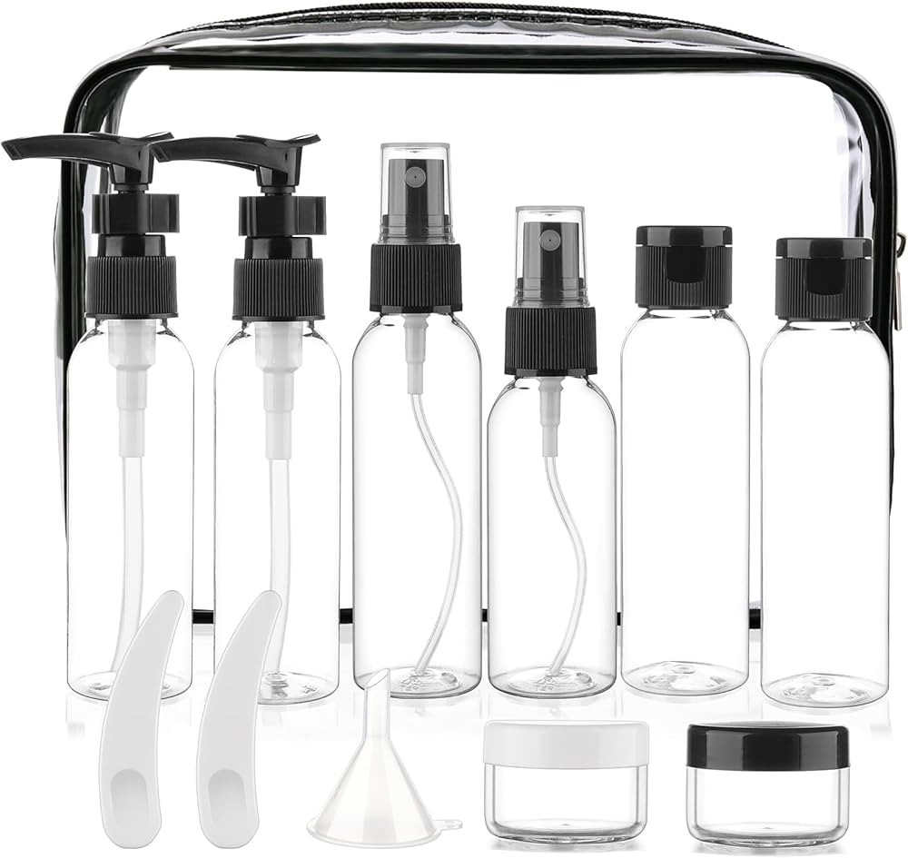 Cosywell Travel Size Bottles for Toiletries 13 Pack 2oz TSA Approved Toiletry Bottles Leak Proof ... | Amazon (US)