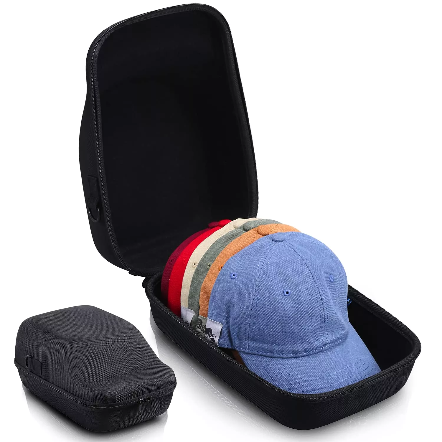 MOSLA Hat Box Travel Fedora Case Universal Size Hat Carrier,Sleek