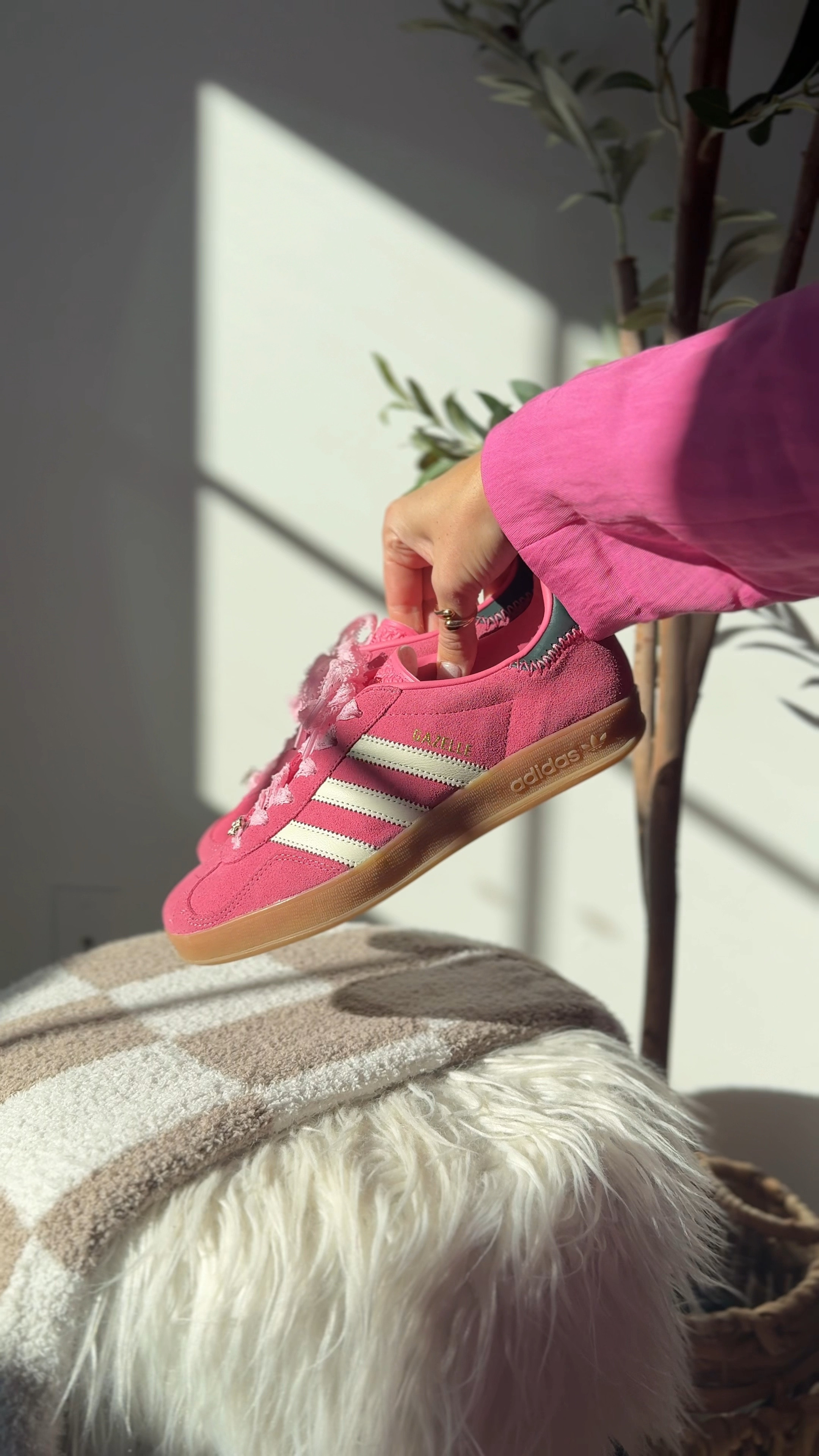 Adidas indoor gazelle | pink gazelle | adidas sneakers | Valentine’s Day outfit | Valentine’s sneakers 

#LTKShoeCrush #LTKSeasonal #LTKStyleTip