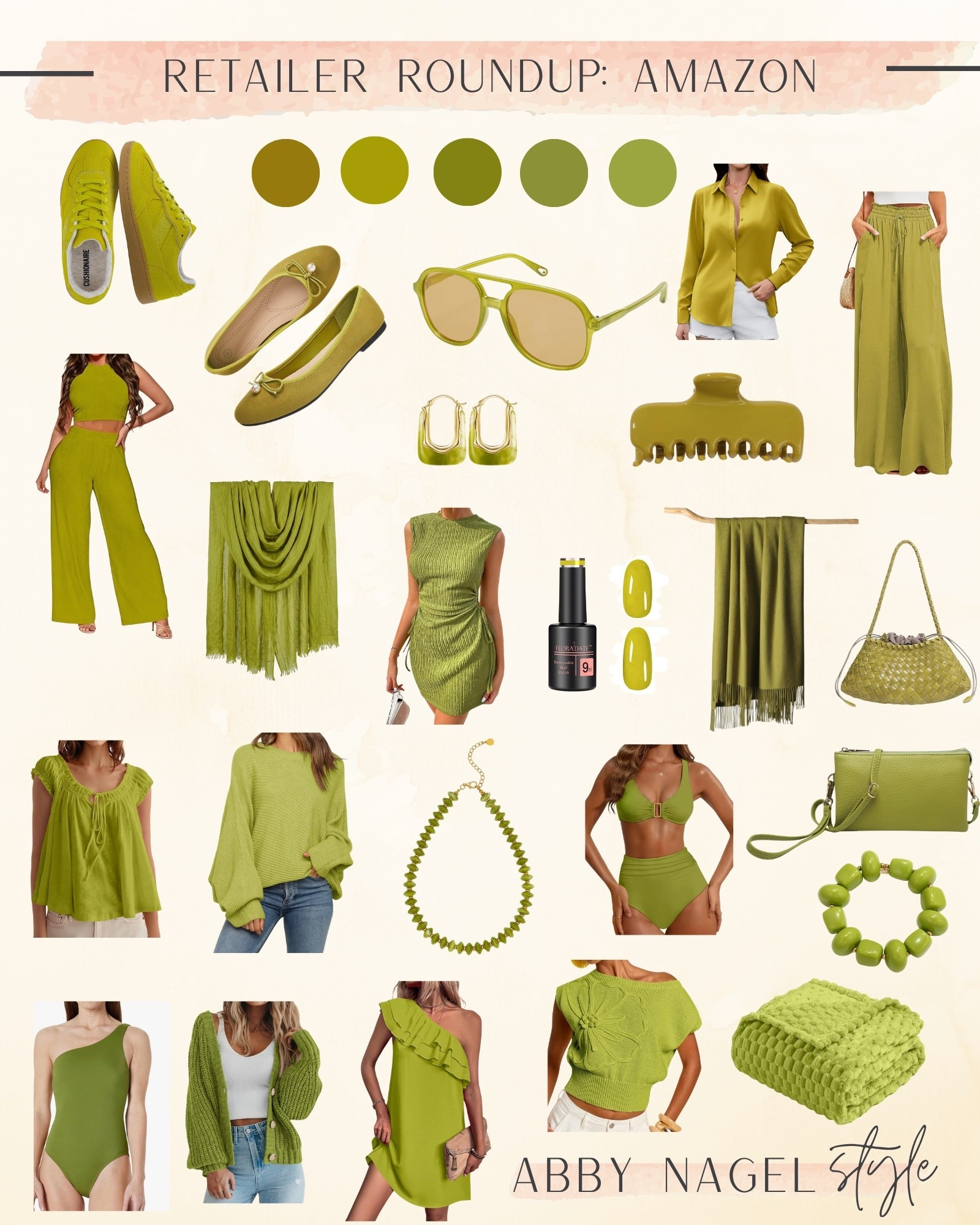 Color to watch for fall 2026 — Chartreuse 

Think Olive adjacent chartreuse rather than neon chartreuse. The undertone can shift quite a bit. More yellow will be a traditional chartreuse with more energy. More green will be fresher and closer to apple and mint, but don’t go too bright. More brown will be muted, earthy, and sophisticated. More olive will be the sweet spot. Rich, slightly yellow/green, and soft for fall. ￼

#LTKSwim #LTKPetite #LTKOver40