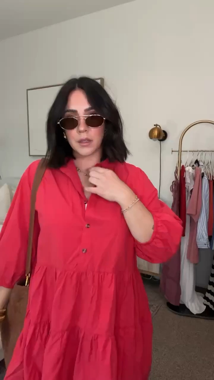 This is the dress for spring and summer! So lightweight, functional buttons, pockets, and comes in a ton of colors! Would be perfect for a teacher or business casual outfit! 

Spring dress, summer dress, summer outfit ideas, spring outfit, flowy dress, mom dress

#LTKMidsize #LTKSaleAlert #LTKSeasonal