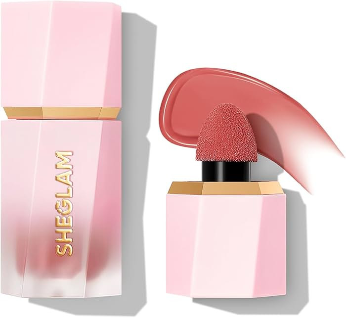 SHEGLAM Color Bloom Liquid Blush Makeup for Cheeks Matte Finish - Rose Ritual | Amazon (US)