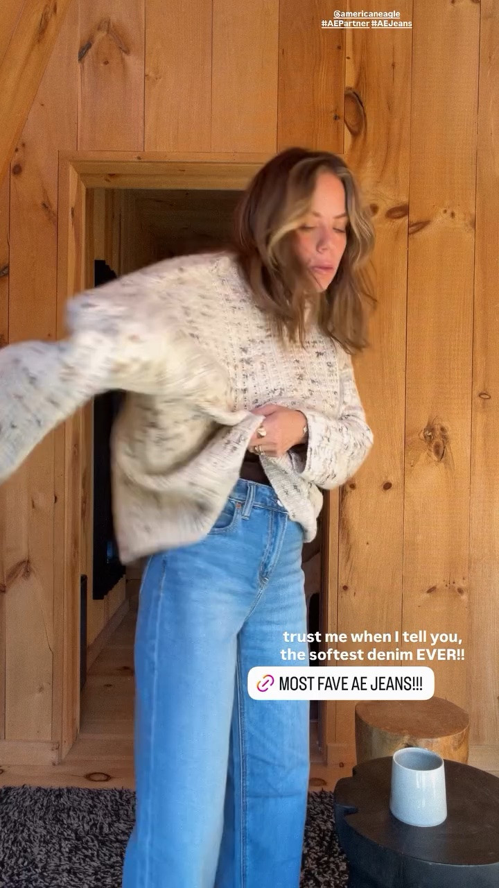 @americaneagle #AEPartner #AEJeans trust me when I tell you, the softest denim EVER!!