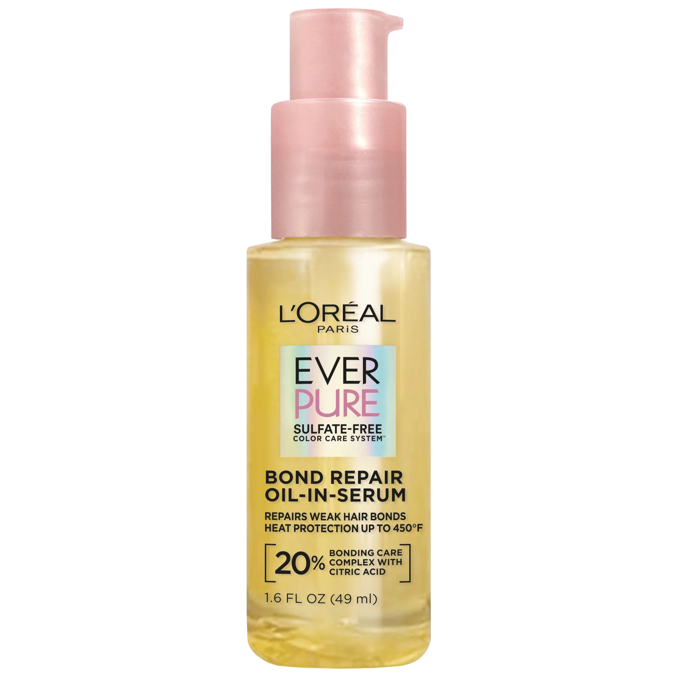 L'Oreal Paris EverPure Bond Repair Oil-in-Serum Hair Repair for Strength and Shine, 1.6 fl oz - W... | Walmart (US)