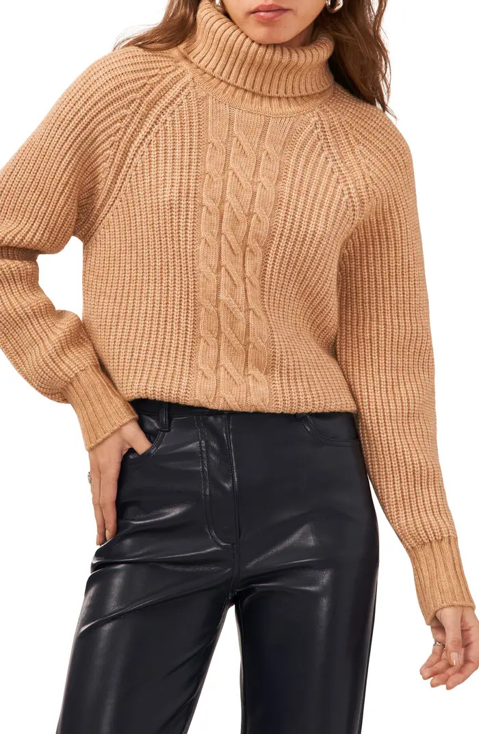 Back Cutout Turtleneck Sweater | Nordstrom