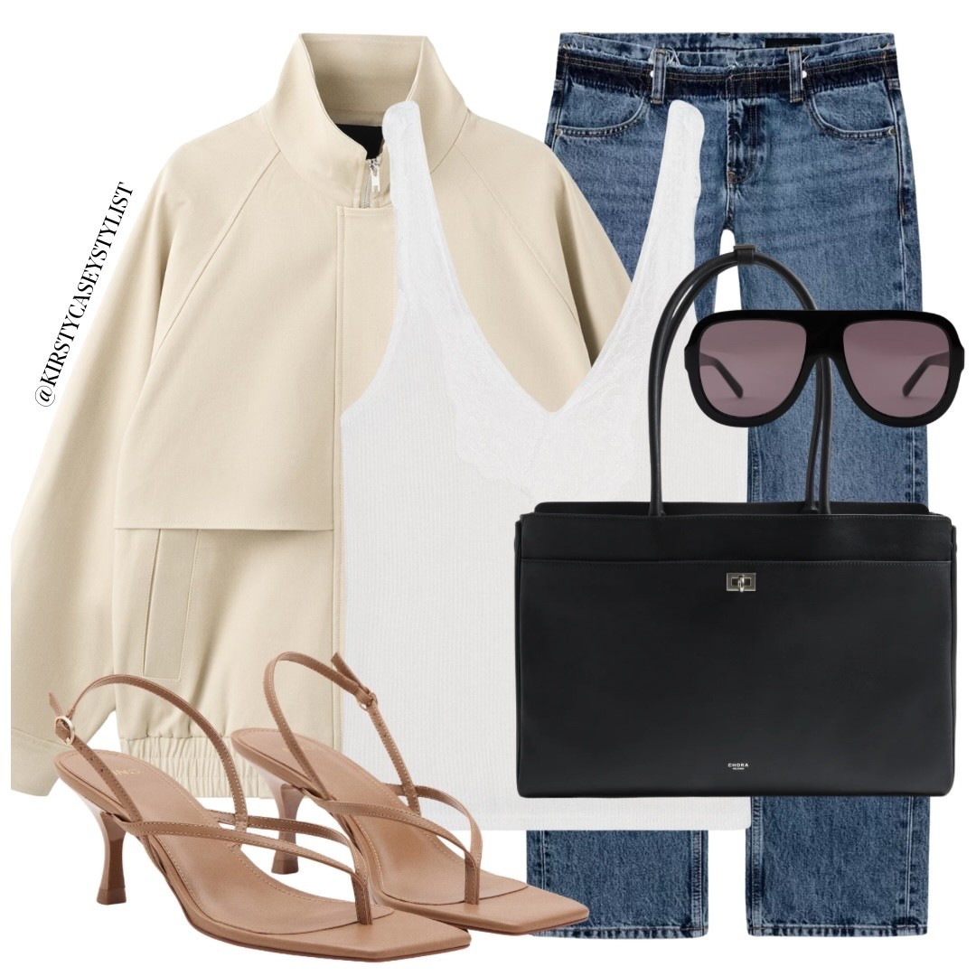 Jeans, vest and jacket 🫶🏼🫶🏼 the ultimate outfit combo! 

#dailyoutfitinspo #springoutfits #ootdinspo #everdayoutfitinspo #outfitideas

#LTKspring #LTKstyletip #LTKshoes