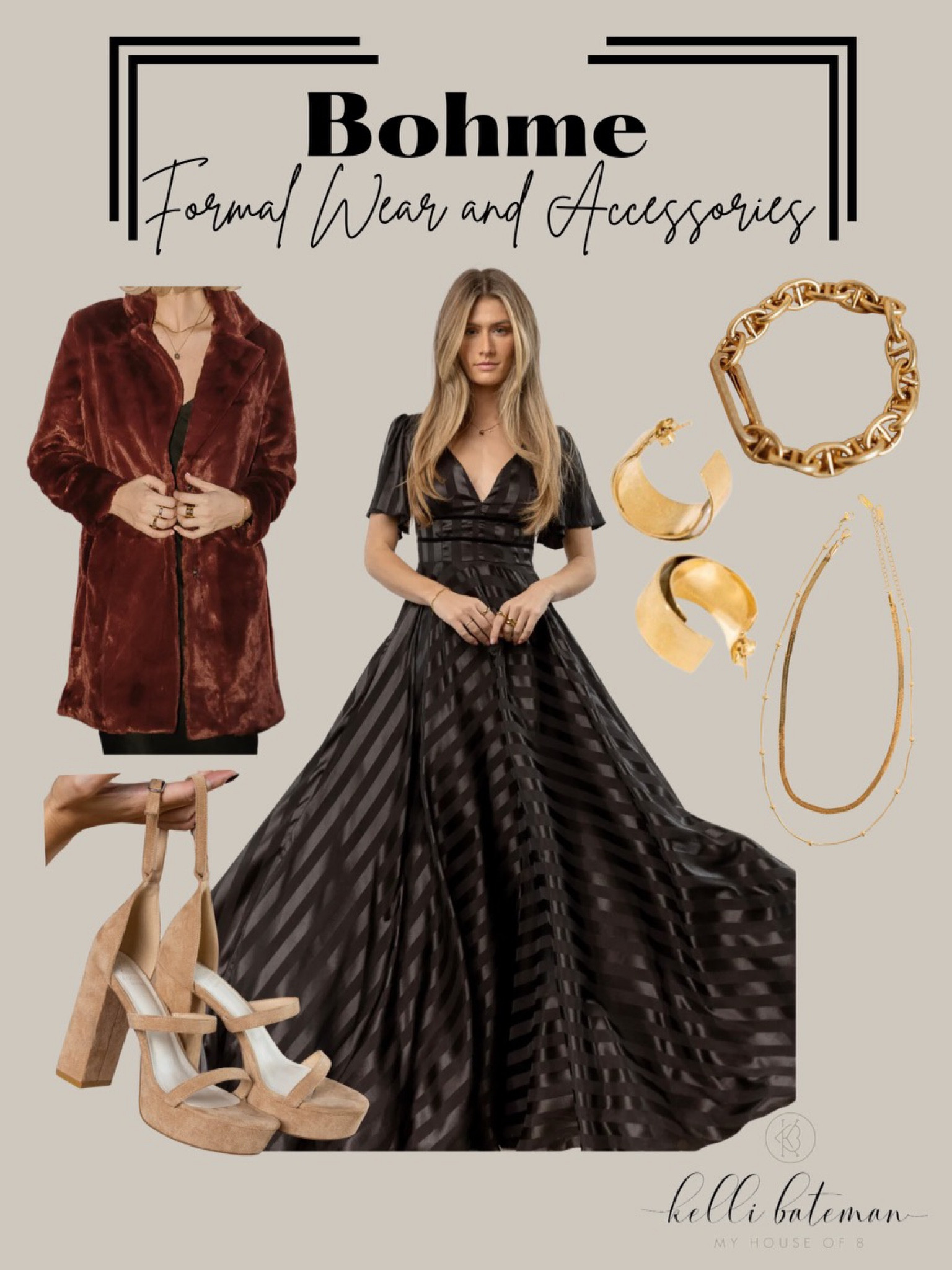 Bohme formal wear and accessories. 

#LTKHoliday #LTKSeasonal #LTKstyletip