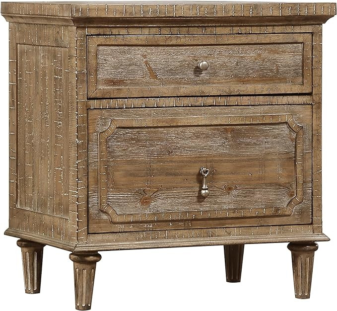 Wallace & Bay Haynes Nightstand, Gray | Amazon (US)