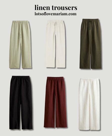 Linen trousers are a must in a summer capsule wardrobe ! 

#LTKstyletip #LTKeurope #LTKsummer