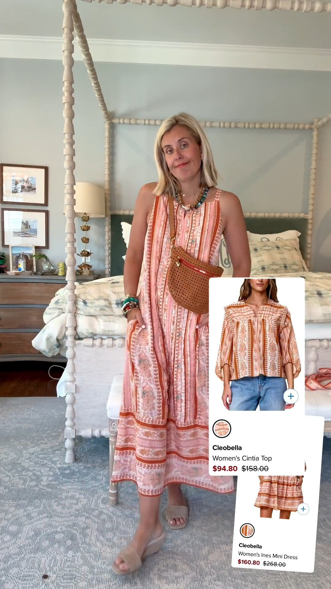 Yes maam… save 15% with code CBMIX15 at Cleobella. I’m in xs dress and 8 wedge. 

* yall… lots of @Cleobella on sale at @Belk 

*code mixandmatch for 25% off Erin McDermott

#LTKdayinmylife #LTKOver40 #LTKootd #LTKSaleAlert