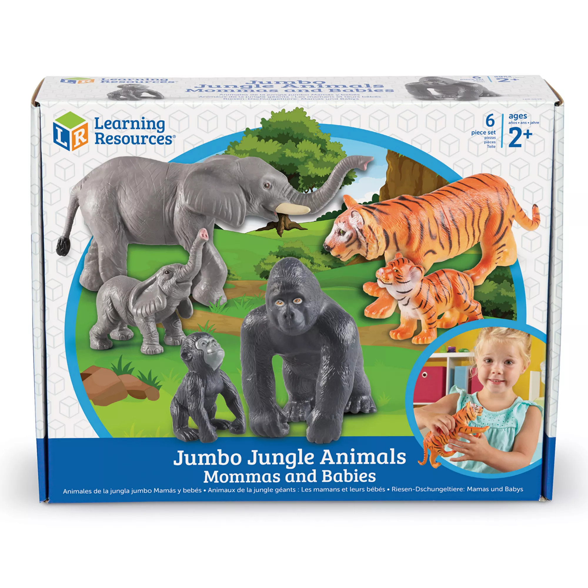 Learning Resources Mommas & Babies Jumbo Jungle Animals | Kohl's