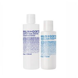 grapefruit face cleanser + vitamin e face moisturizer 2-step duo. | Malin+Goetz