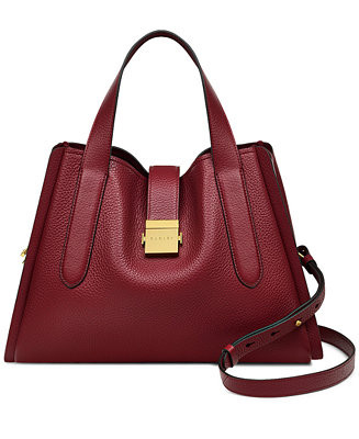 Radley London Sloane Street Medium Zip-Top Leather Grab Bag  - Macy's | Macy's