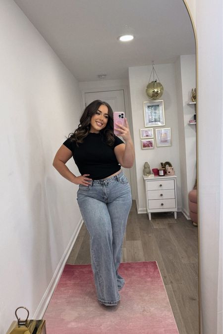 I got these jeans from Amazon and they fit so well! Usually Amazon jeans can be iffy but these are so cute and fit amazing 🫶🏻😍

#LTKPlusSize #LTKStyleTip #LTKMidsize