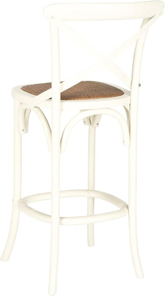 Safavieh American Homes Collection Franklin Ivory 30.7-inch Bar Stool | Amazon (US)