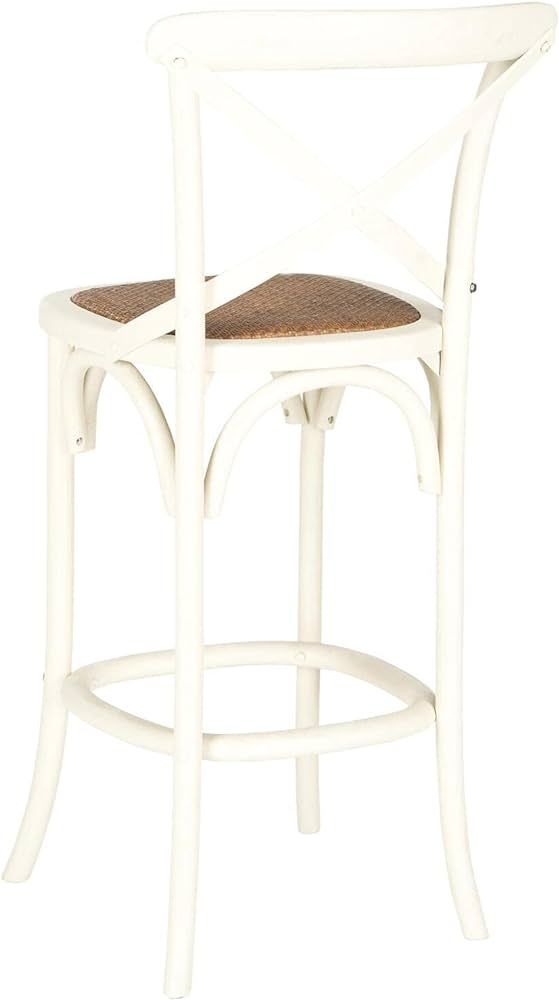Safavieh American Homes Collection Franklin Ivory 30.7-inch Bar Stool | Amazon (US)