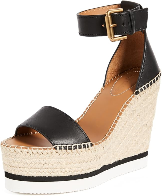 See by Chloe Women's Glyn Wedge Espadrille | Amazon (US)